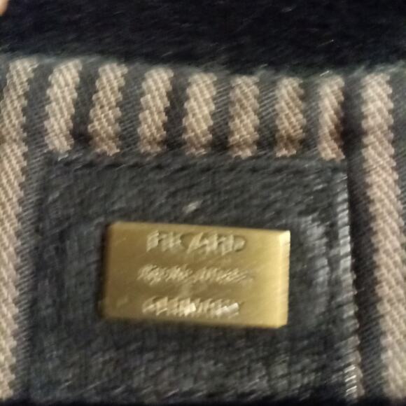 Picard Black Leather Waist Bag Unisex Adjustable Pockets Fanny Pack Vintage - Picture 3 of 6